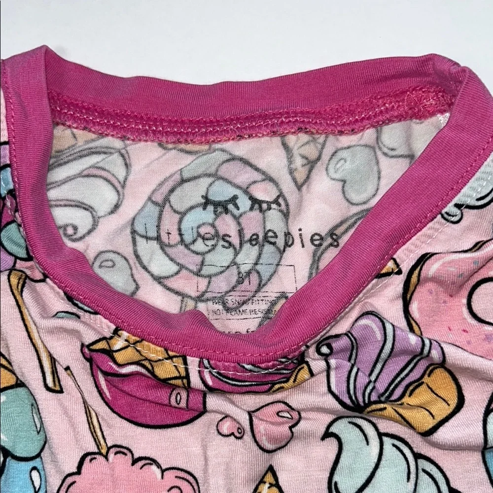 Little Sleepies Sweet Treats Long Sleep Pajama TOP ONLY - 3T